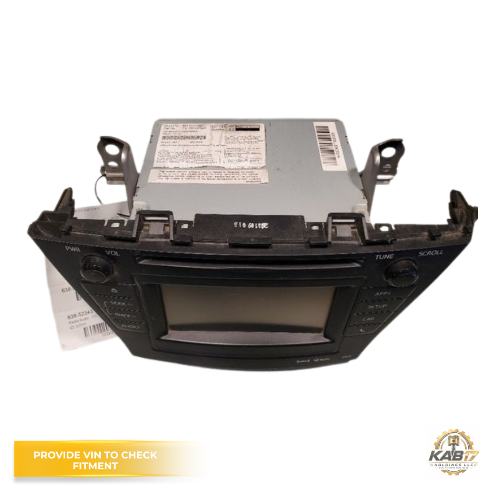 2012–2014 Toyota PRIUS Touch Screen Stereo Radio CD Player OEM 86140-47020 — view 3