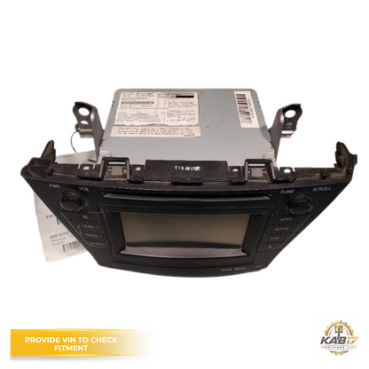 2012–2014 Toyota PRIUS Touch Screen Stereo Radio CD Player OEM 86140-47020 — view 3