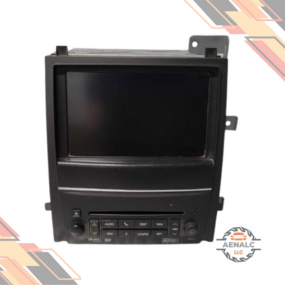 2011 Cadillac Escalade AM-FM-stereo-D<wbr/>VD-navigation Radio Receiver Display GMQ 11 — view 1