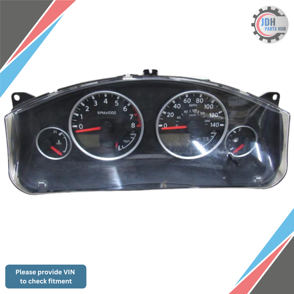 2007–2009 Nissan Pathfinder Speedometer Tachometer MPH Gauge Instrument Cluster — view 1