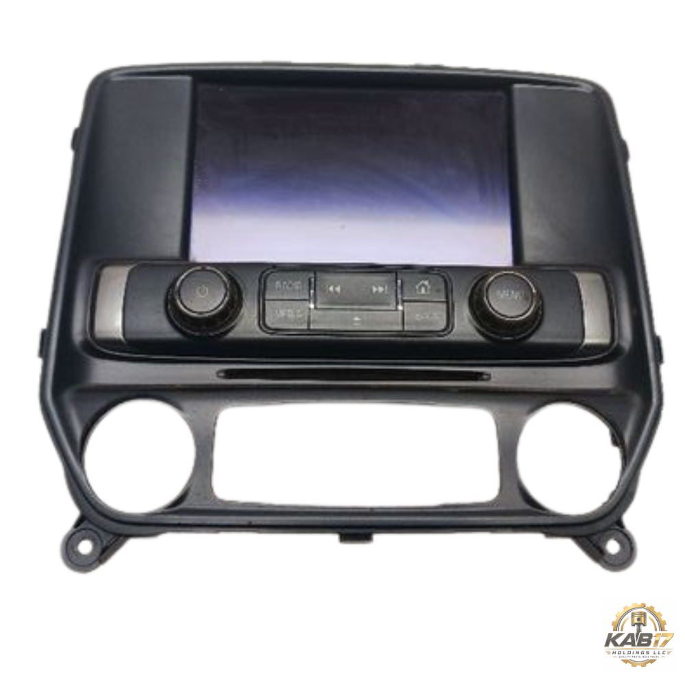 2015–2016 Chevrolet Silverado 1500 2500 Radio Control Panel Screen OEM — view 1