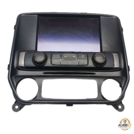 2015–2016 Chevrolet Silverado 1500 2500 Radio Control Panel Screen OEM — view 1