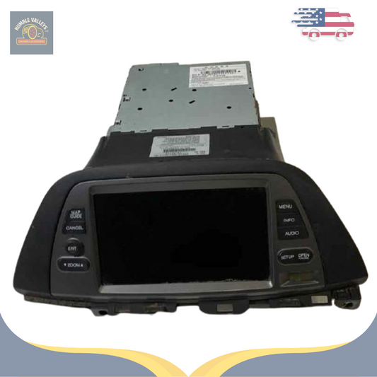 2007–2010 Honda Odyssey AM FM Navigation Radio DISPLAY SCREEN OEM — view 1