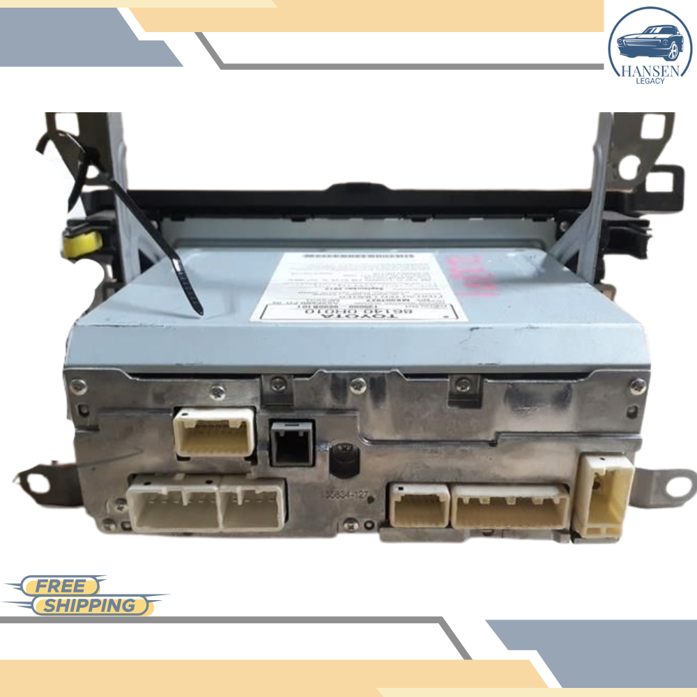 2013–2014 Toyota RAV4 Radio Display & Receiver Screen CD 100071 OEM — view 4