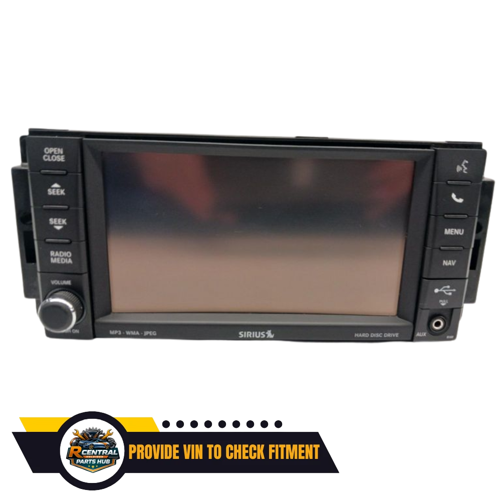 2013 Chrysler 200 AM-FM-CD-DVD-H<wbr/>DD Navigation UConnect Radio RHR OEM — view 1