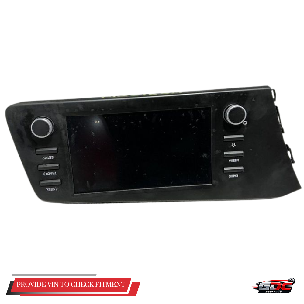 2021–2022 Hyundai Elantra Radio Receiver with 8.0" Display Screen OEM — view 1