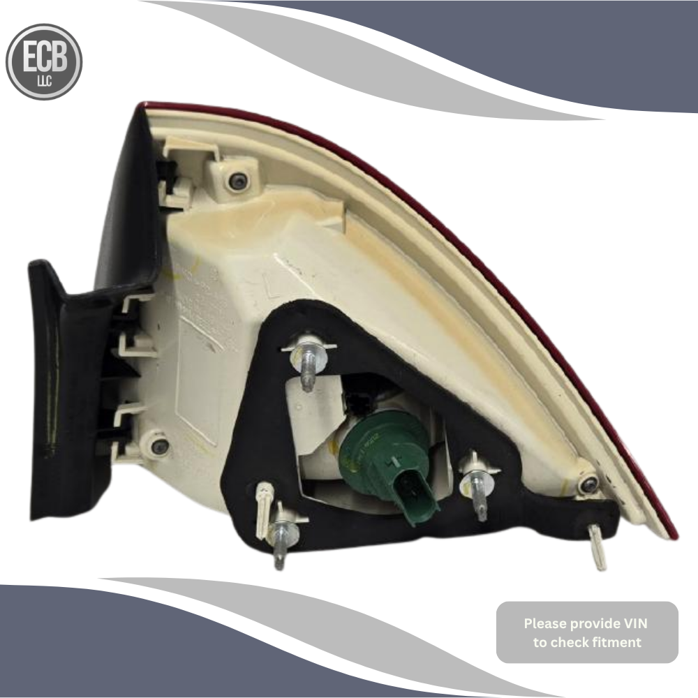 2006–2009 Mercury Milan Left Driver Tail Light Quarter Panel Mounted OEM — view 3
