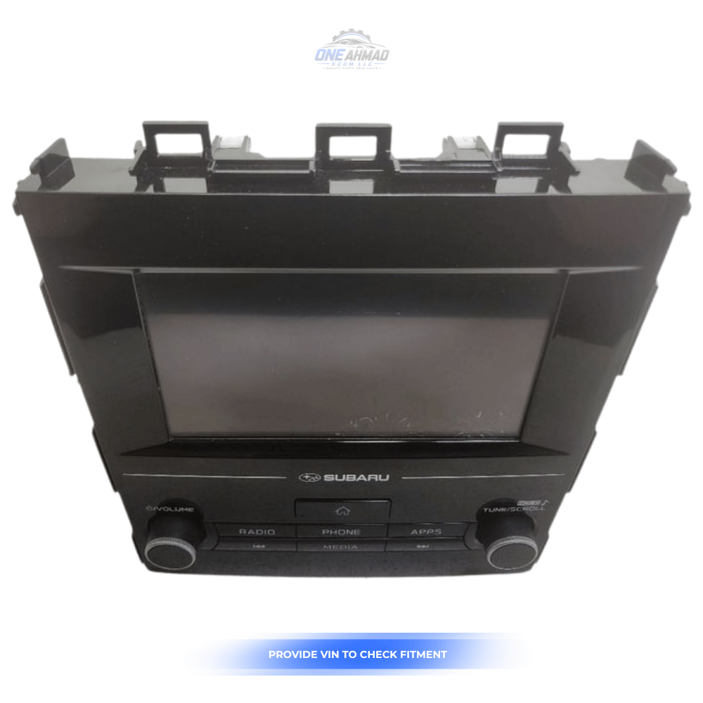 2017–2018 Subaru Impreza Radio Receiver without Navigation US Market ID 86201FL60A — view 1