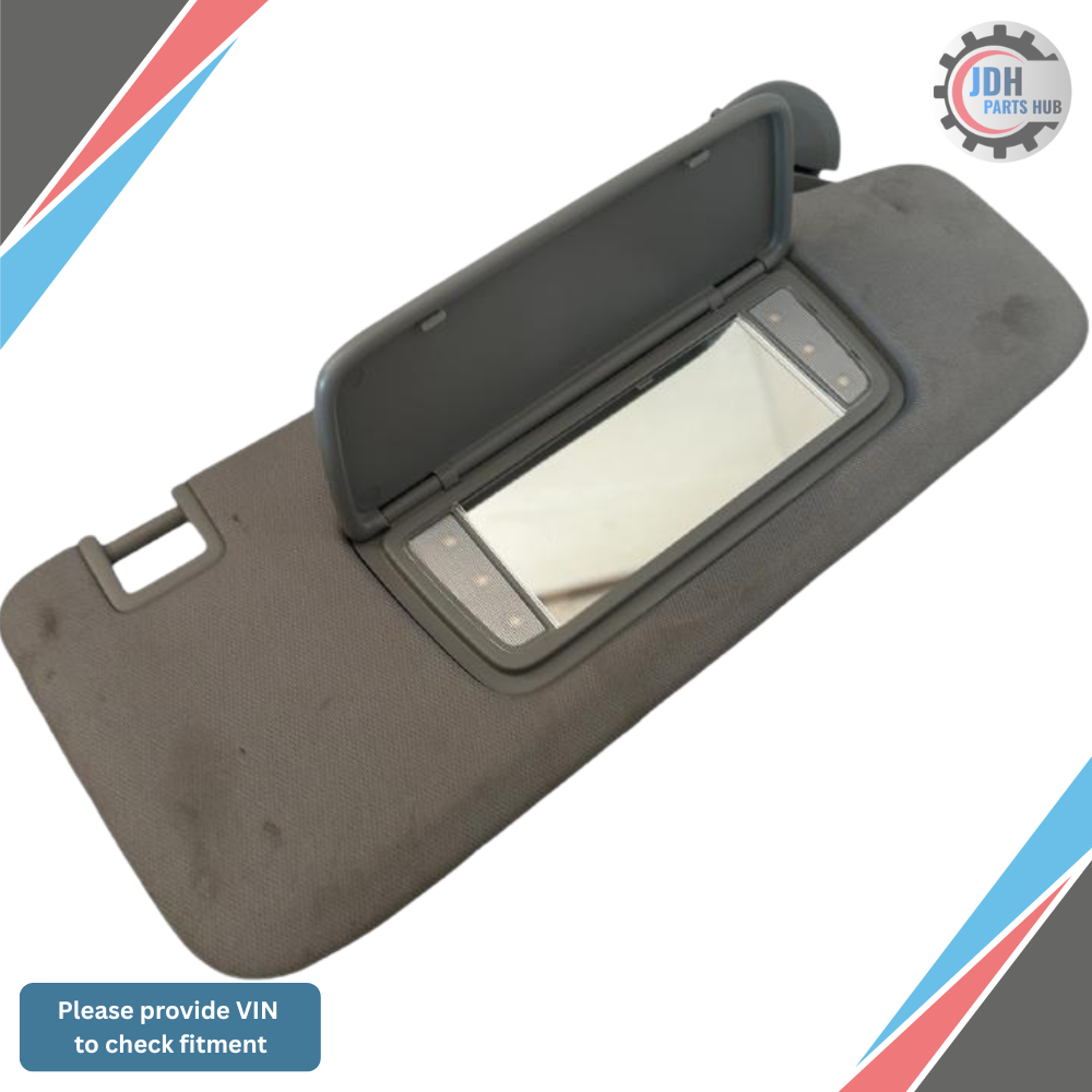 2020–2023 Chevrolet Equinox RH Passenger Sunvisor Sun Visor with Mirror & Light OEM — view 2