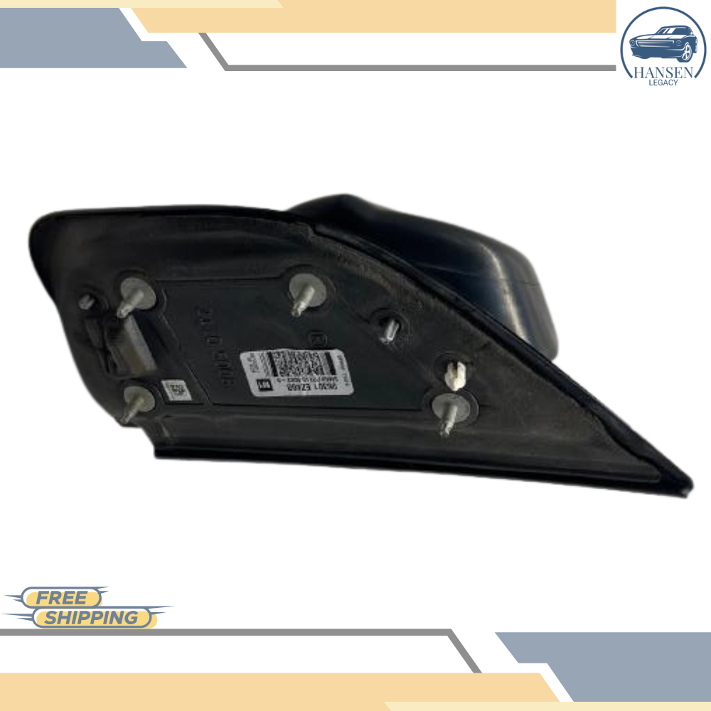 2017–2023 Nissan Titan Right Passenger Side Manual Mirror Assembly Black OEM — view 4