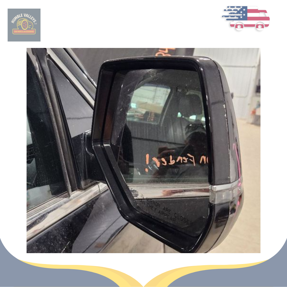 2015–2020 Cadillac Escalade Right Passenger Side Door Mirror Black Surround view — view 4