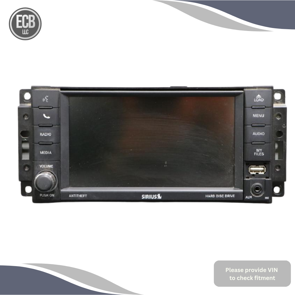 2012–2016 Chrysler Town & Country Multimedia SAT DVD Radio RBZ OEM — view 1