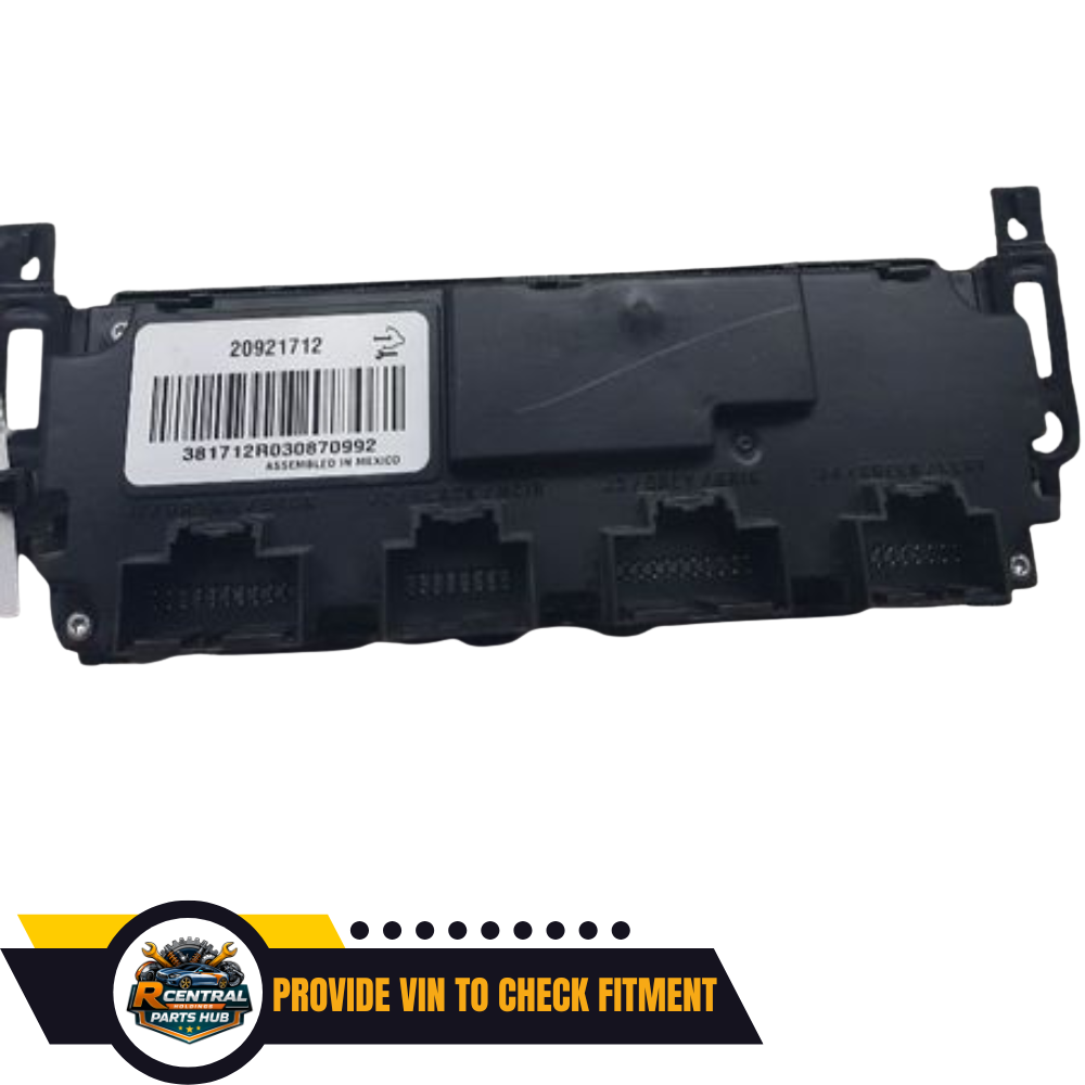2012–2014 Chevrolet Tahoe A/C AC Heater Climate Temperature Control Option CJ2 — view 5