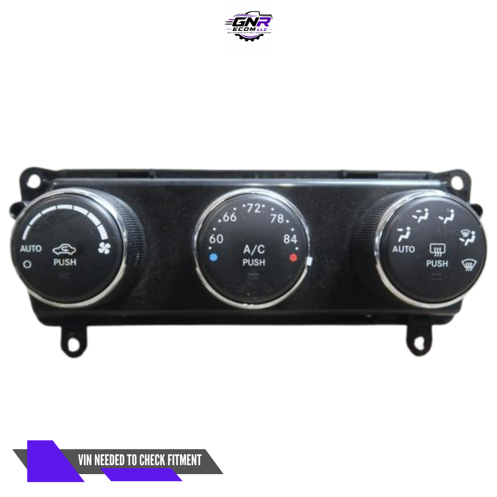 2014–2018 Jeep Wrangler Heater AC Temperature Control OEM — view 1
