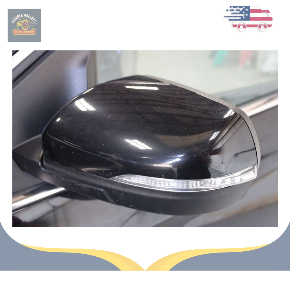2019–2024 Ford Edge Left Driver Side View Door Mirror with Turn Signal Black OEM LH — view 1