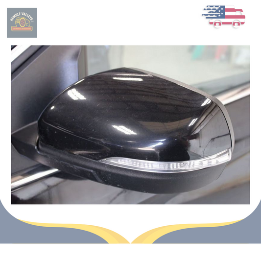 2019–2024 Ford Edge Left Driver Side View Door Mirror with Turn Signal Black OEM LH — view 1