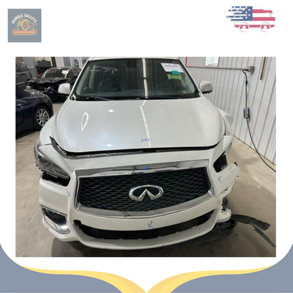 2017–2020 Infiniti QX60 Right Passenger Side Door Mirror Assembly White OEM — view 5