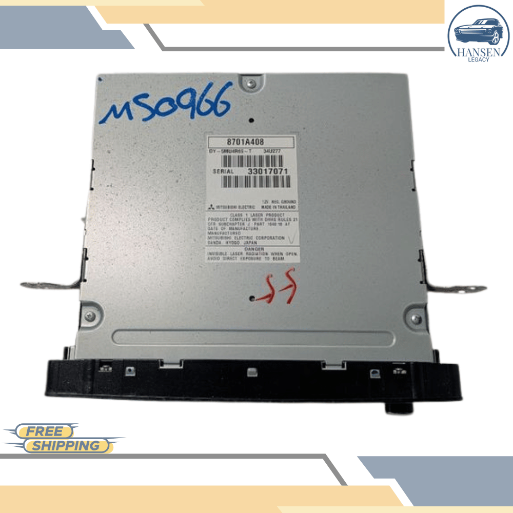 2014–2015 Mitsubishi Outlander AM FM Radio Receiver 6.10" Screen OEM — view 2