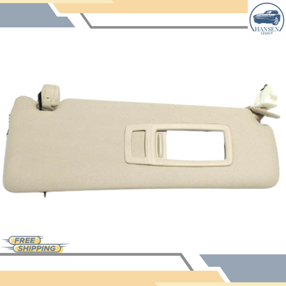 2012–2013 BMW 328i 335i RH Passenger Sunvisor Sun Visor with Mirror OEM — view 2