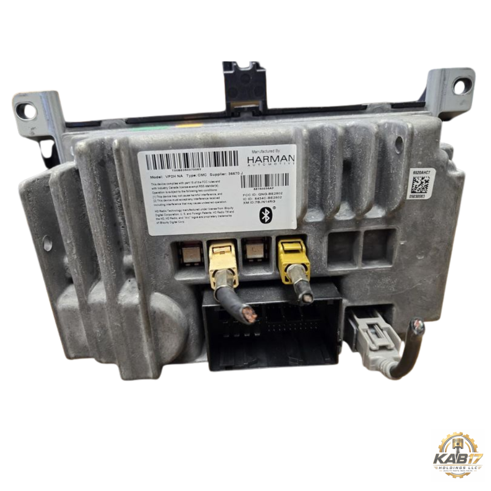 2014 Jeep Grand Cherokee Radio Receiver 5.0 Display Satellite OEM — view 2