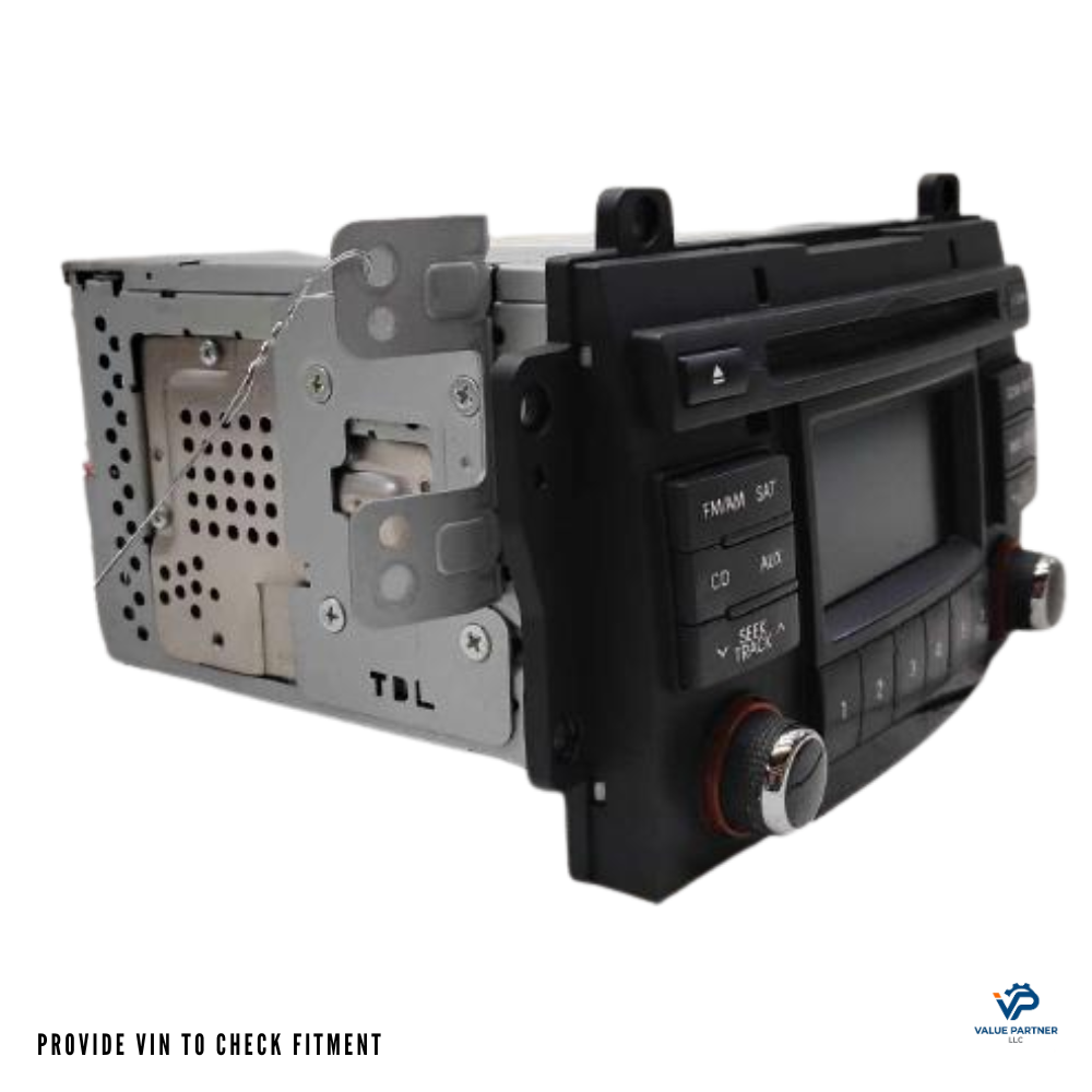 2010–2013 KIA Forte Sdn Cpe Radio AM FM CD MP3 Satellite Bluetooth Receiver OEM — view 3