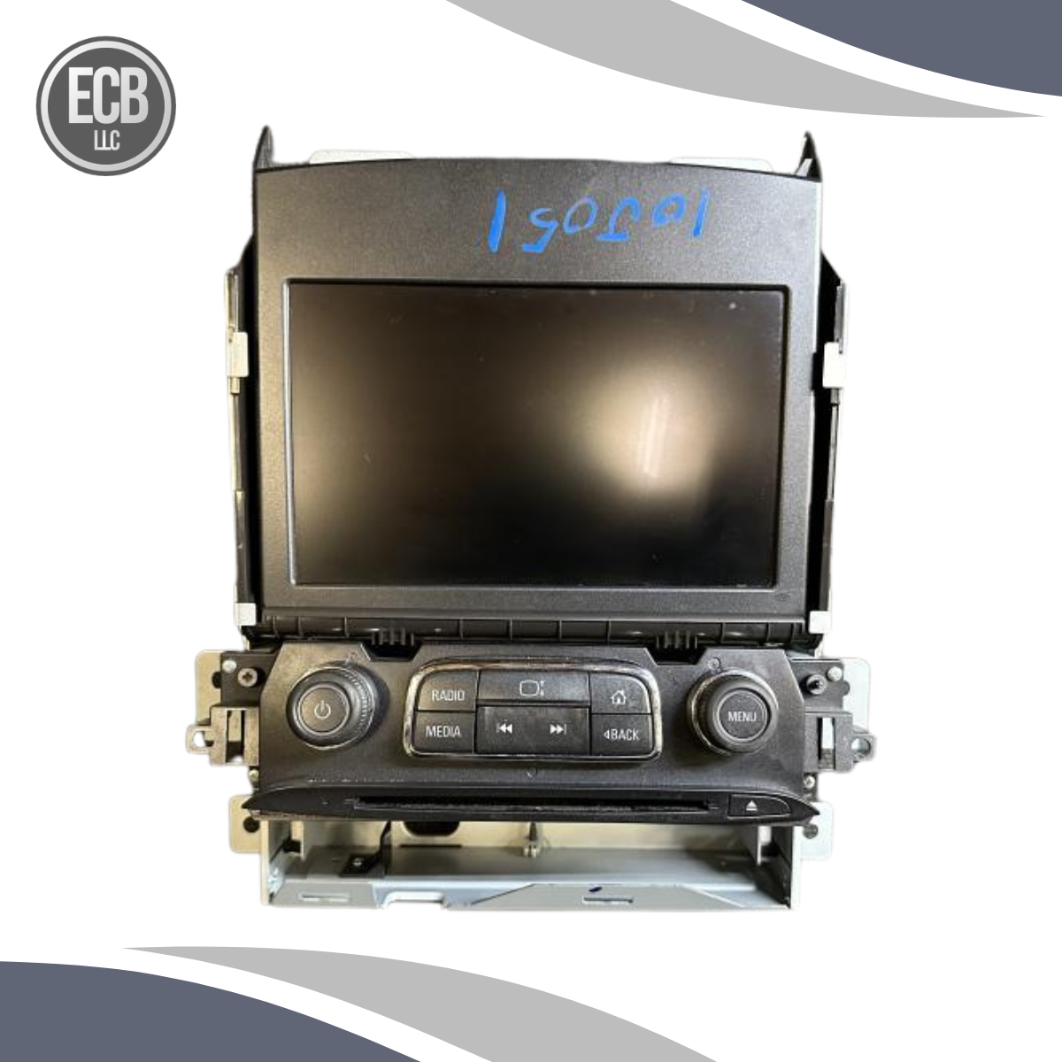 2014–2017 Chevrolet Impala MyLink 8? Radio Control Panel OEM 23458551 — view 2
