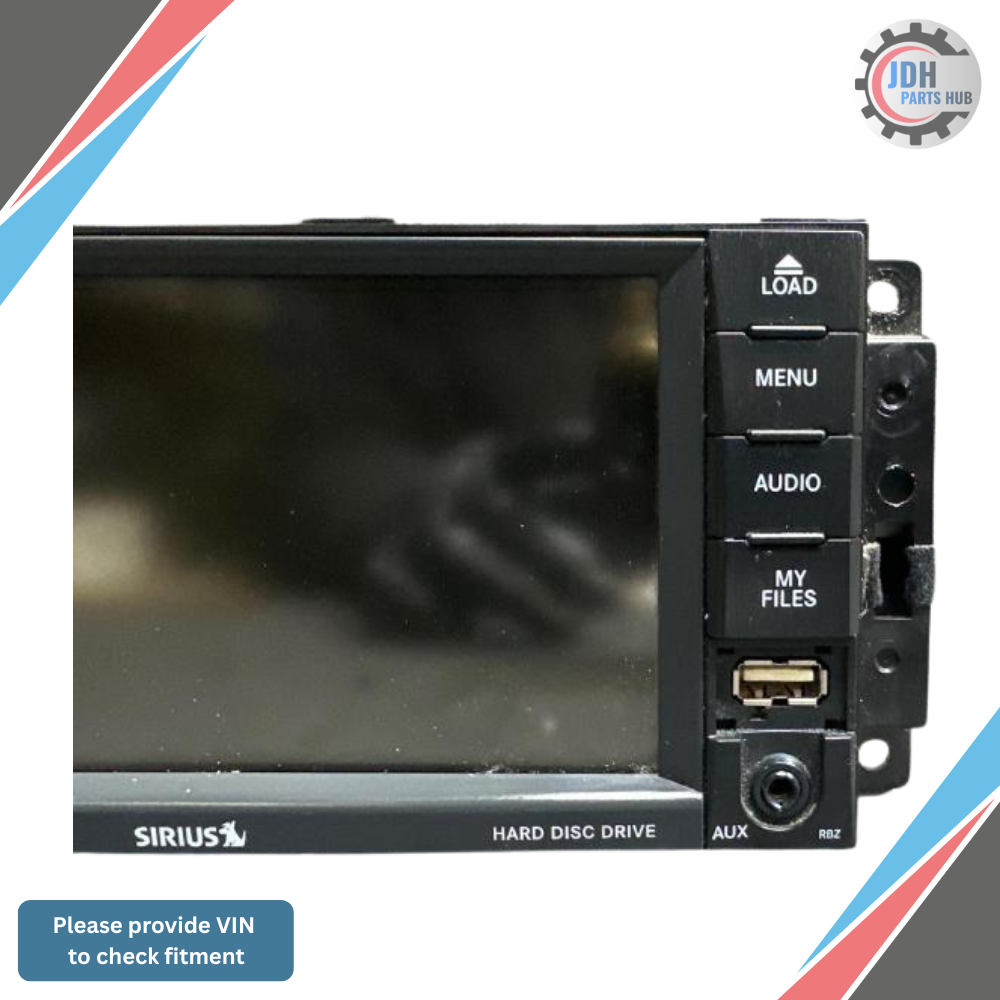 2010–2012 Dodge Ram 1500 2500 Pickup Radio AM FM DVD Player Receiver ID RBZ — view 2