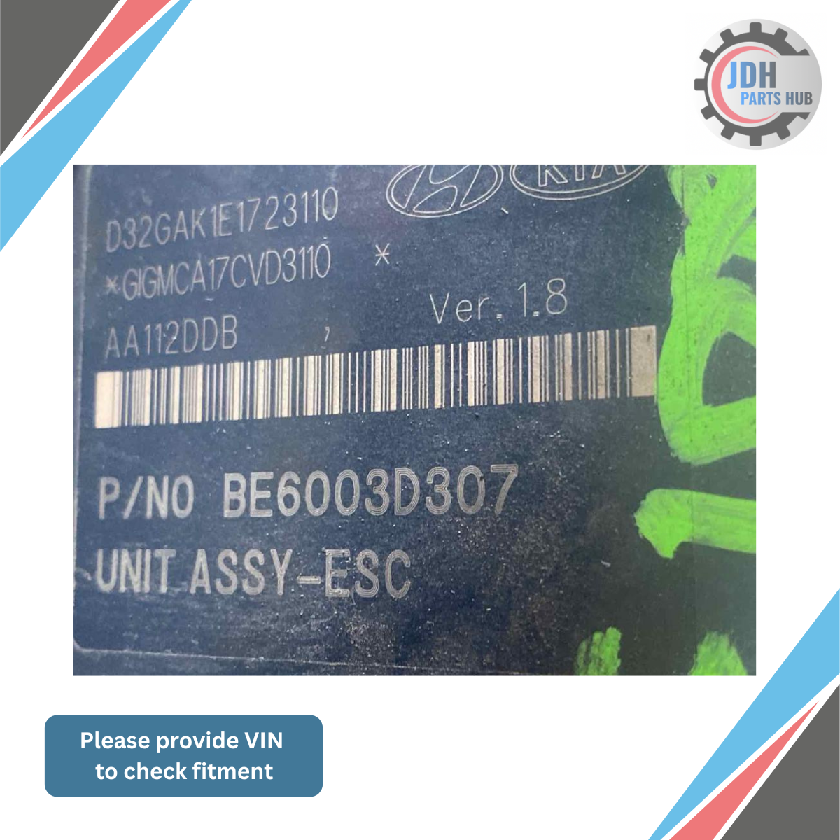 2013–2014 Hyundai Sonata Hybrid ABS Anti Lock Brake Actuator Pump OEM — view 2