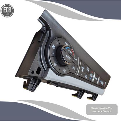 2011–2014 Toyota Sienna AC Heater Temperature Climate Control front AT OEM — view 2