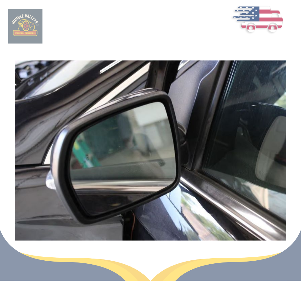 2019–2024 Ford Edge Left Driver Side View Door Mirror with Turn Signal Black OEM LH — view 2