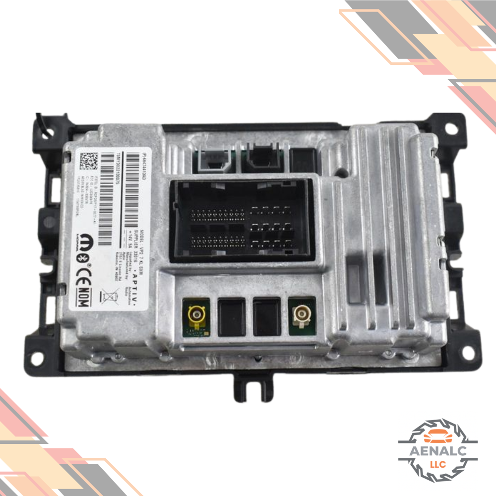 2021–2022 Jeep Cherokee Radio Receiver 7.0" Display Screen with Satellite SiriusXM — view 3