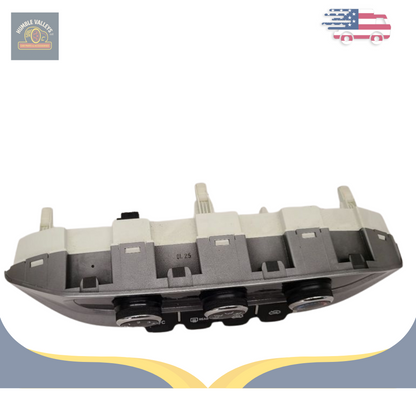 2012–2015 Kia Rio A/C Heater manual Temperature Climate Control (3 knob) OEM — view 4