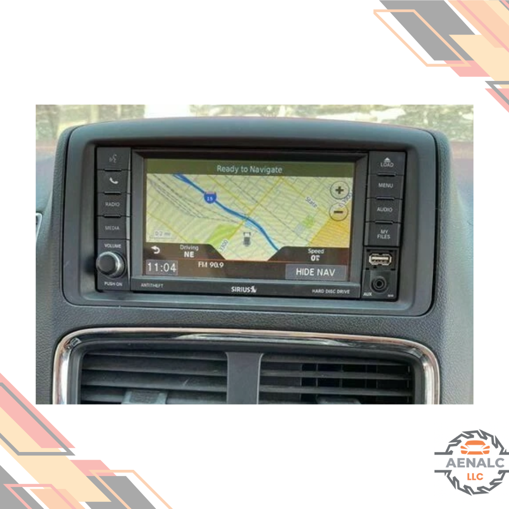 2012–2019 Chrysler Town & Country Radio Navigation Display Receiver RHB OEM — view 2