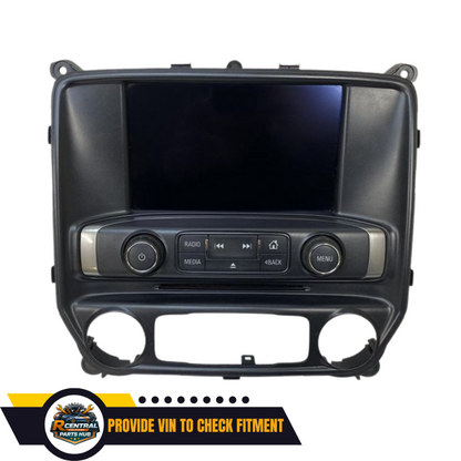 2015–2016 Chevrolet Silverado 1500,2500 with Display Screen Radio Control Panel OEM — view 1