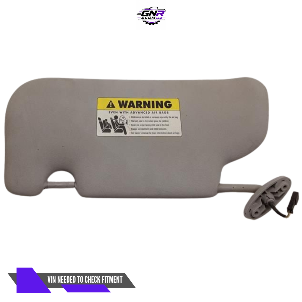 2007–2013 BMW Mini Cooper RH Passenger Sunvisor Sun Visor with Mirror & Light OEM — view 1