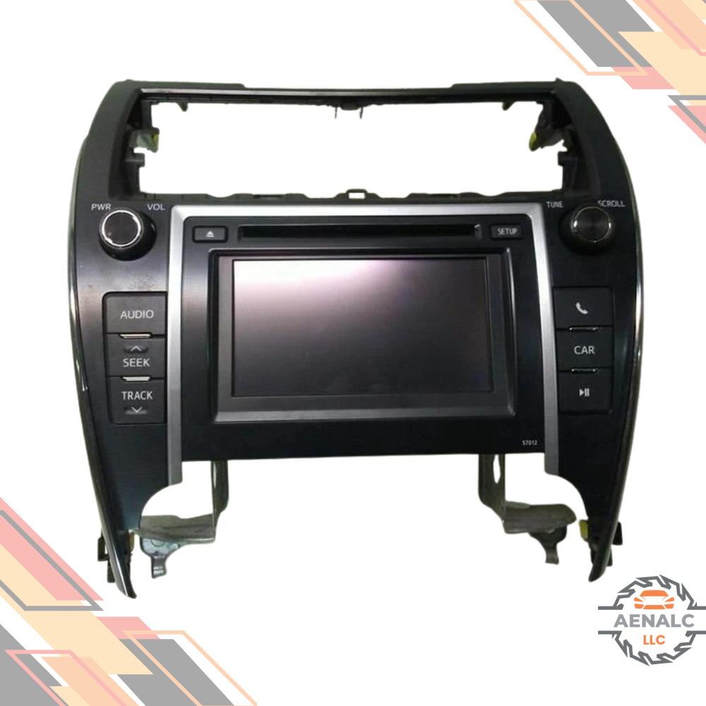 2012–2013 Toyota Camry Radio Display Receiver AM FM CD 57012 OEM — view 1