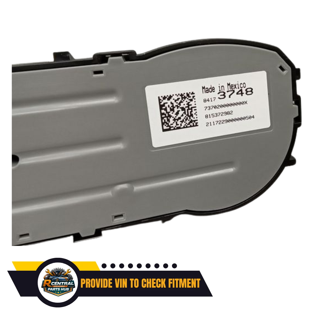 2017–2019 GMC Acadia Climate AC Heater Temperature Control OEM — view 3