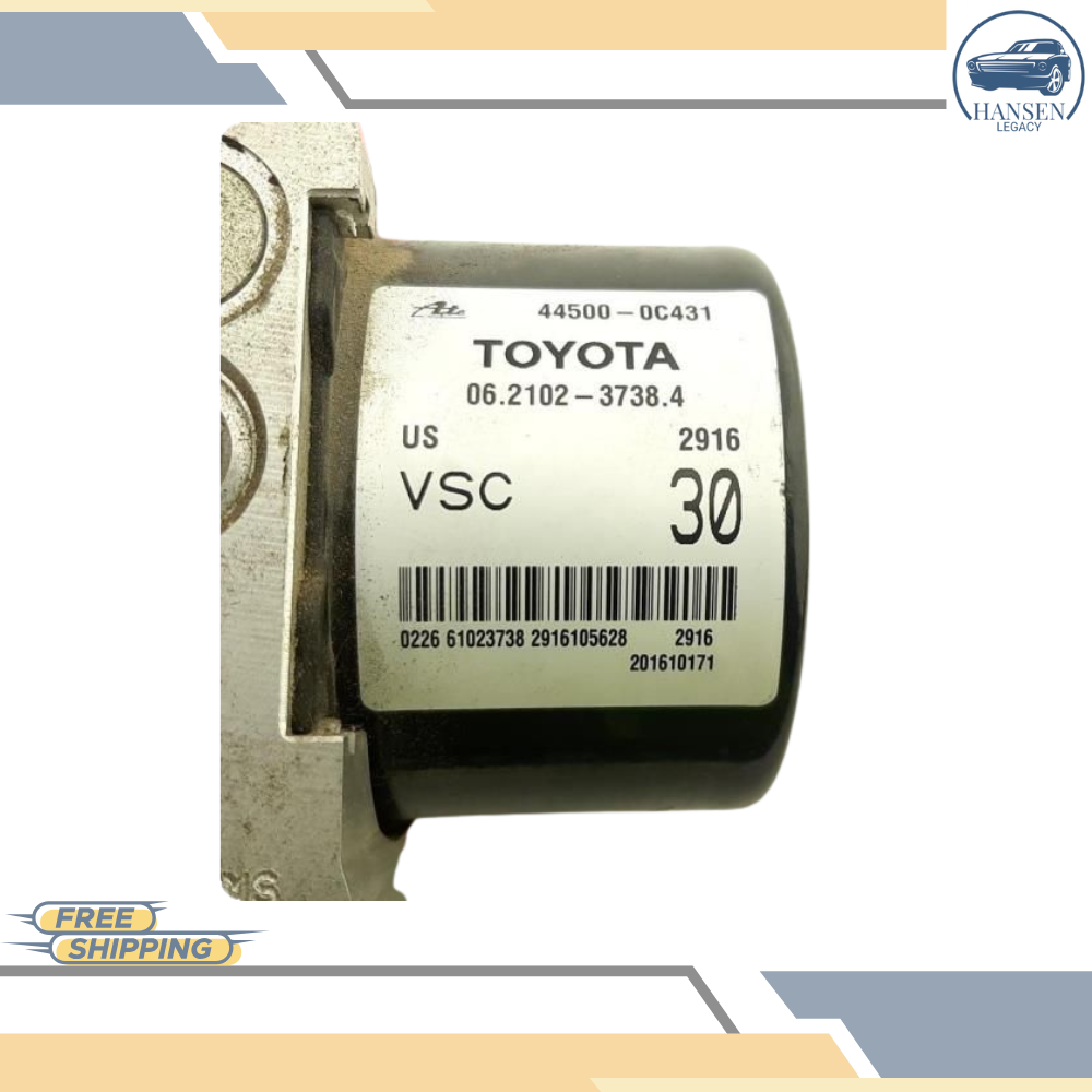 2016–2017 Toyota Tundra ABS Anti Lock Brake Actuator Pump Crew Cab 16 17 — view 4