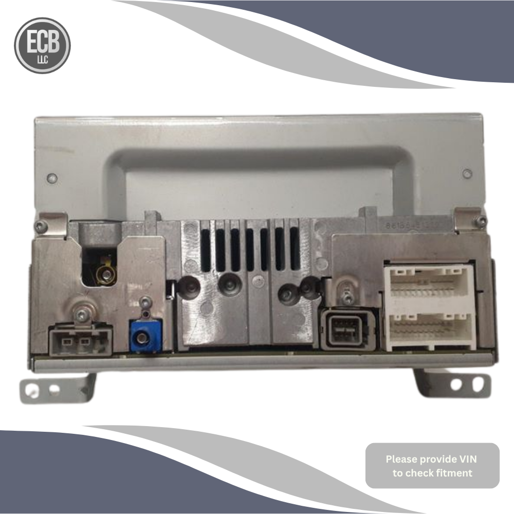 2011 Nissan Juke Radio Receiver Navigation with Display OEM — view 2