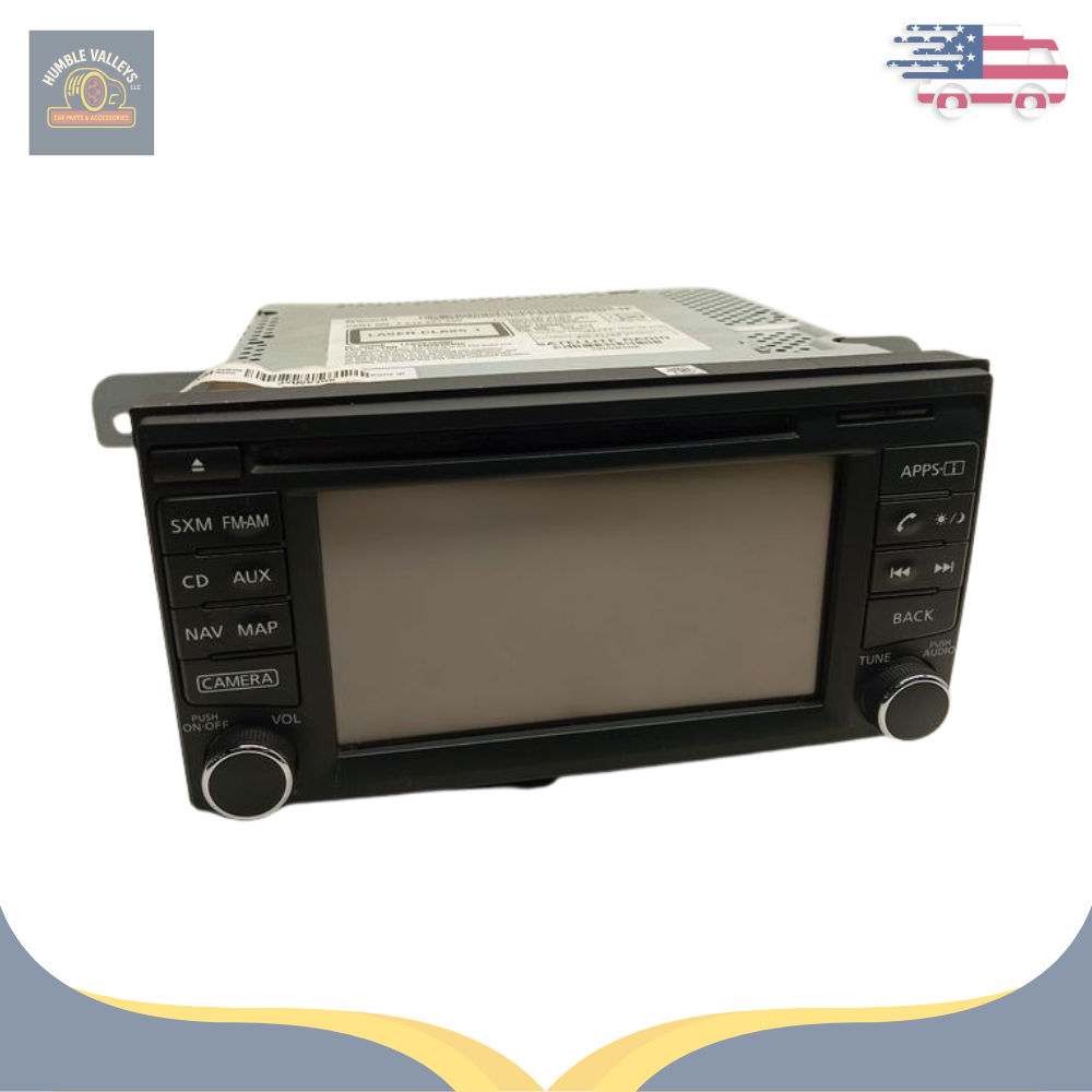 2015–2017 Nissan NV 200 1500 2500 3500 Radio Display Receiver NAV AM FM CD MP3 — view 1