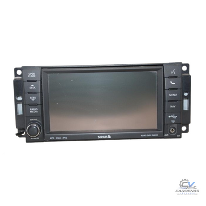 2013–2014 DODGE CHALLENGER AM-FM-CD-DVD-H<wbr/>DD Navigation UConnect Radio RHR OEM — view 1