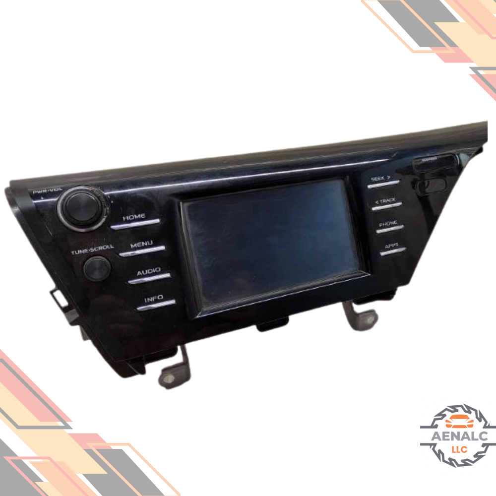 2018–2019 Toyota Camry Radio Receiver Display Screen OEM — view 1