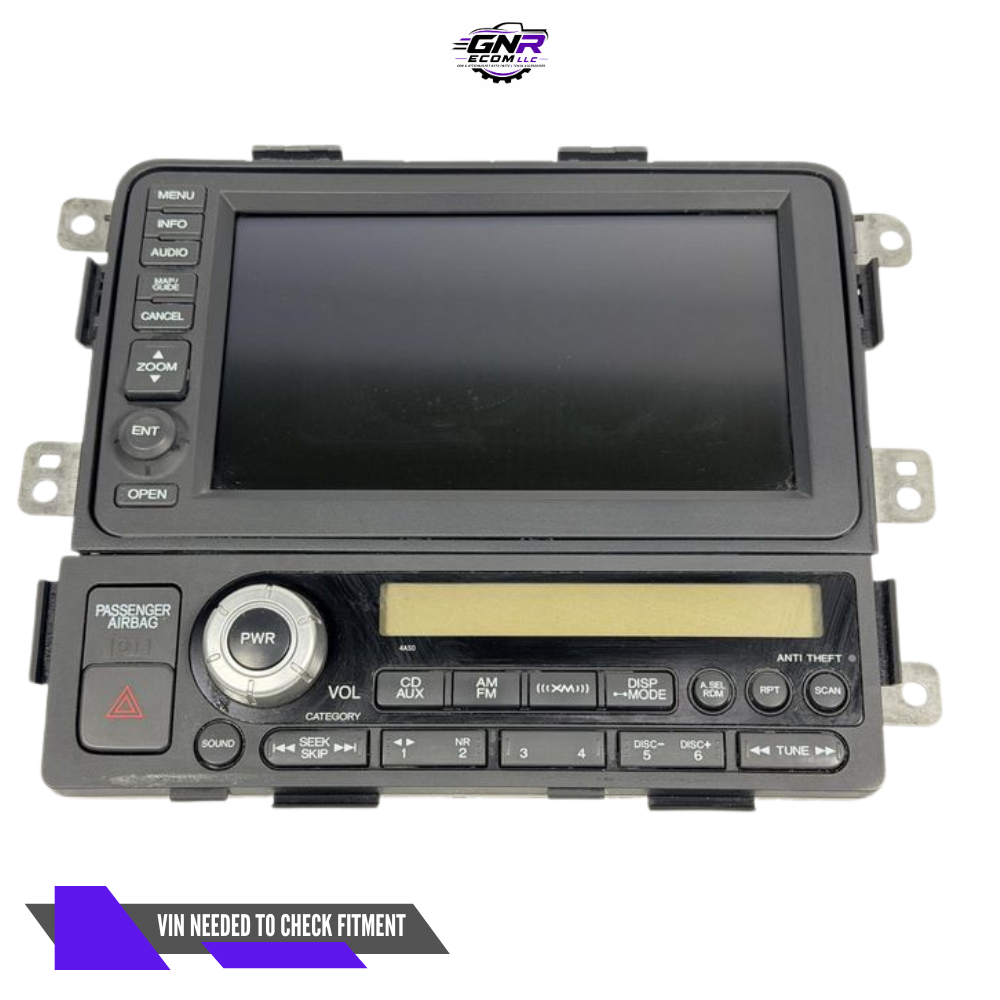 2006–2014 HONDA Ridgeline Navigation GPS Display Screen OEM — view 1
