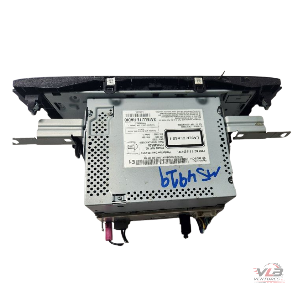 2014–2016 Nissan Rogue AM FM CD Navigation Radio Receiver 25915-4BA0A OEM — view 4