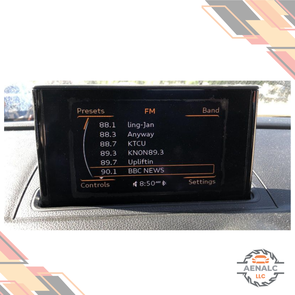 2015–2017 Audi A3 S3 INFO-GPS Navigation Display Pop-Up Screen OEM — view 2