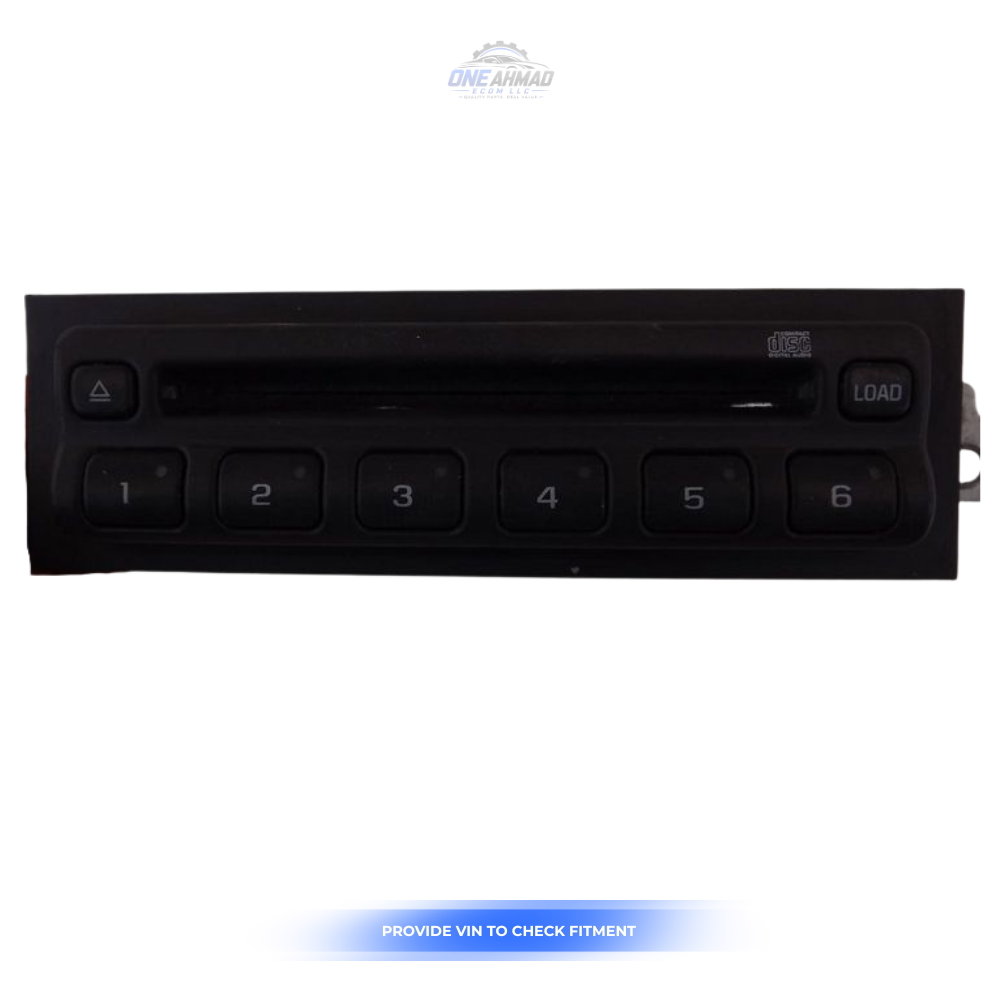 2003–2006 Cadillac Escalade Yukon Radio CD Player Console Mounted 6 Disc Tested — view 1