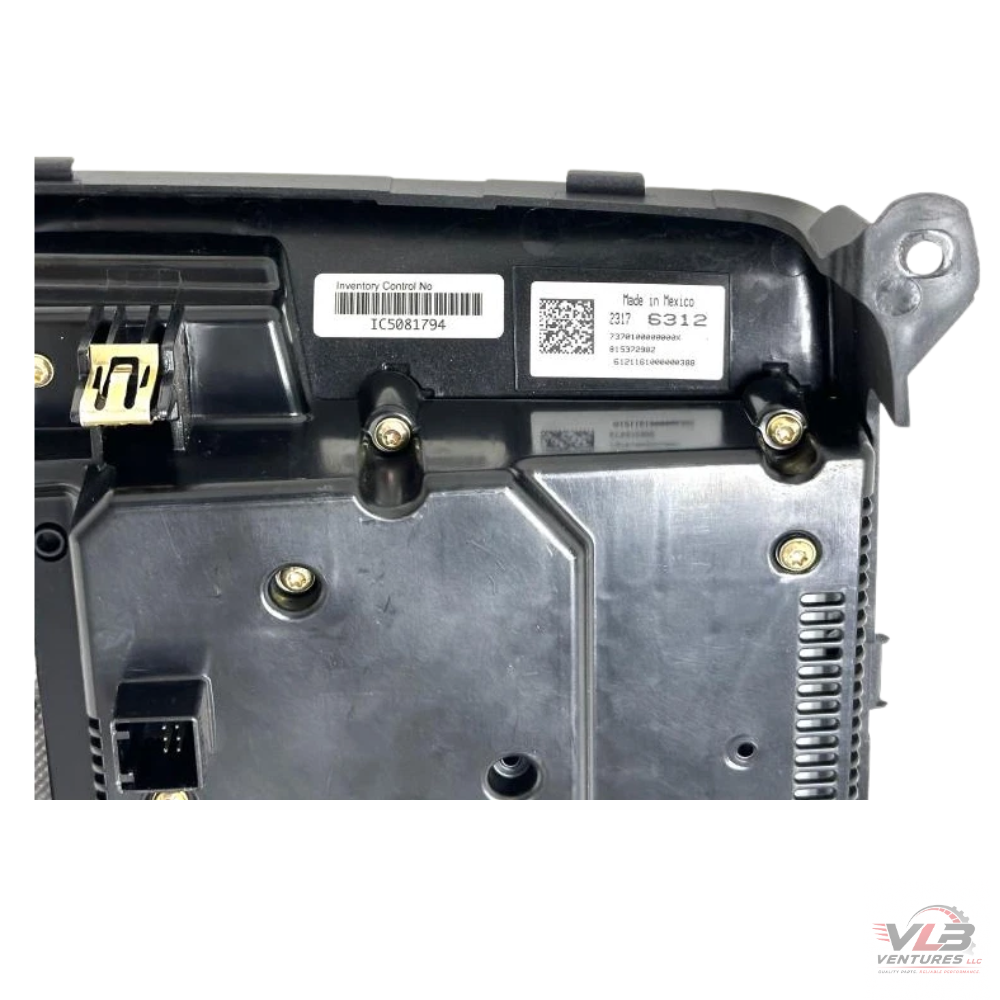 2014–2015 Chevrolet Silverado 1500 2500 3500 Radio Control Panel ID 23176312 OEM — view 2