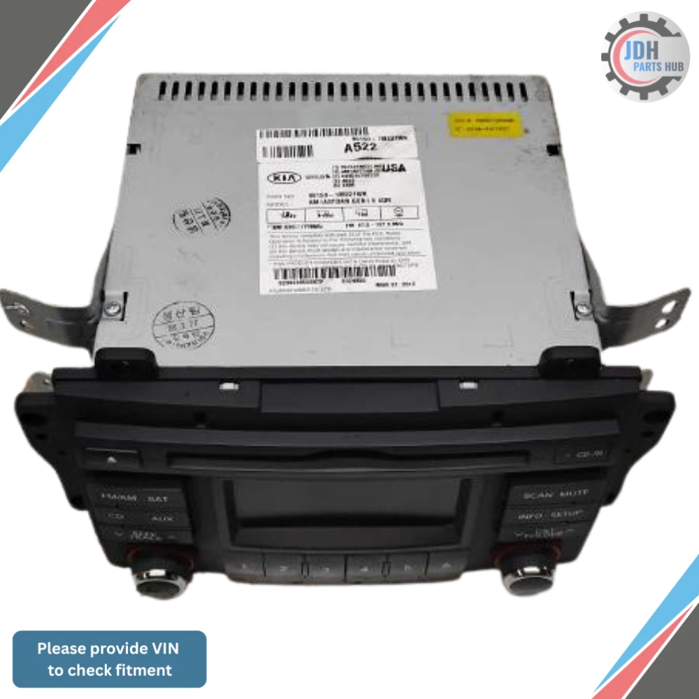 2010–2013 Kia Forte Sdn CPE Radio AM FM CD MP3 Satellite Bluetooth Receiver OEM — view 2