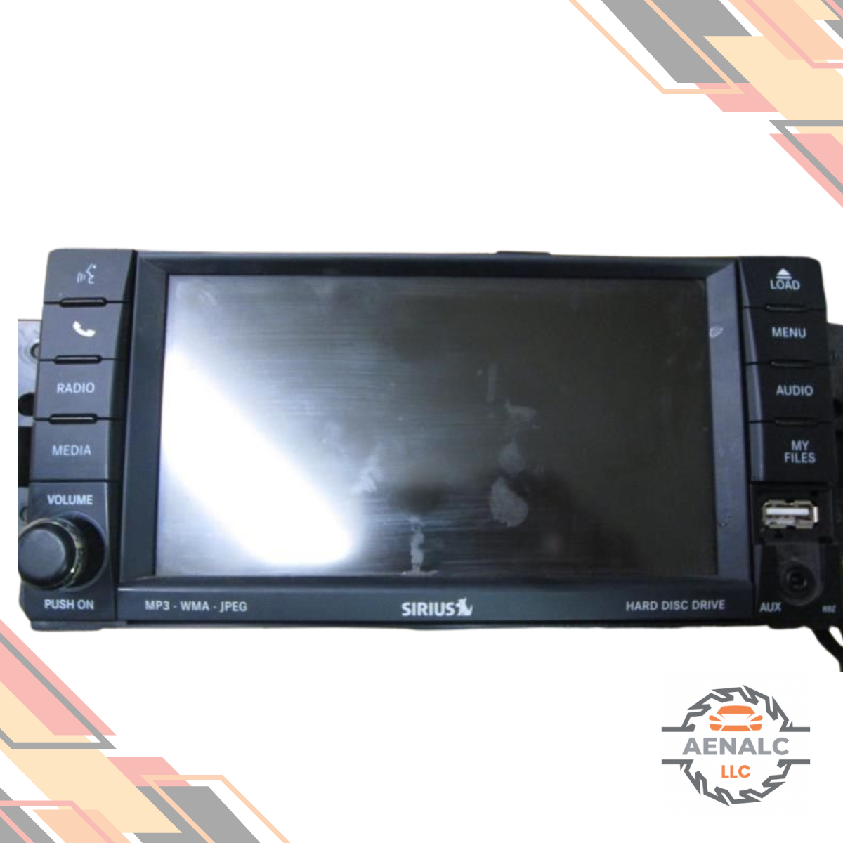 2008–2011 CHRYSLER TOWN & COUNTRY High Speed Radio CD DVD MyGig RBZ P05064879AG — view 2