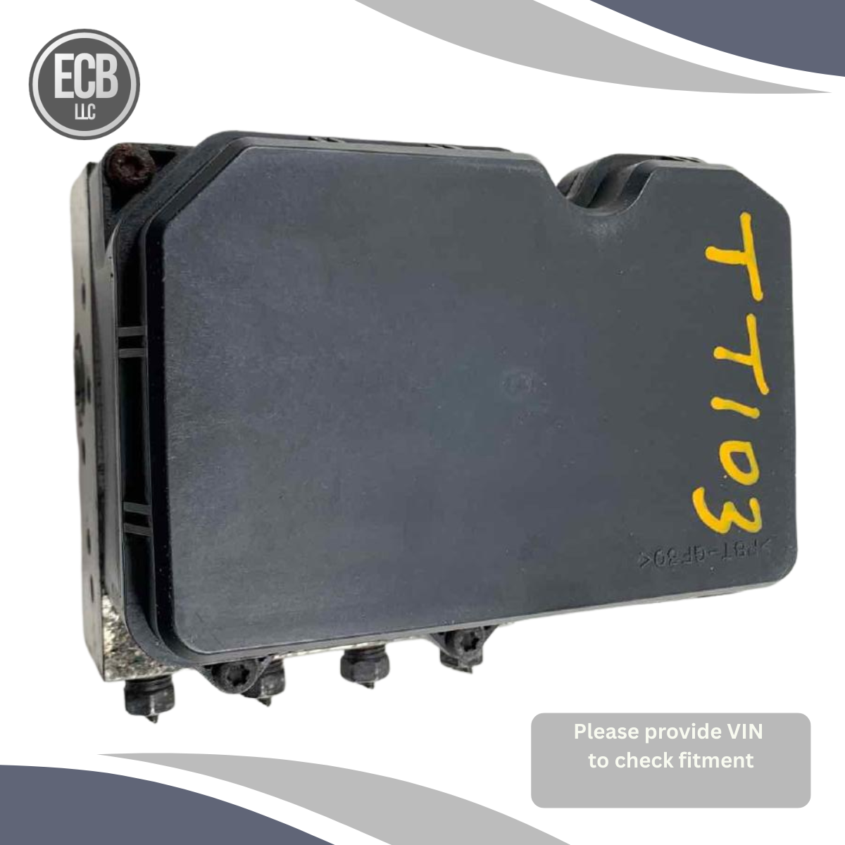 2015 Toyota Corolla ABS Pump without Sport Suspension OEM — view 4